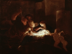 The Nativity by Louis Cretey