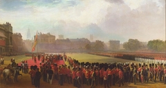 The Presentation of Crimean Medals by Queen Victoria, 18 May 1855 by George Housman Thomas