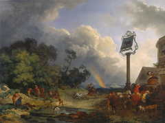 The Rainbow by Philip James de Loutherbourg