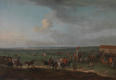 The Round Course at Newmarket, Cambridgeshire, Preparing for the King's Plate
