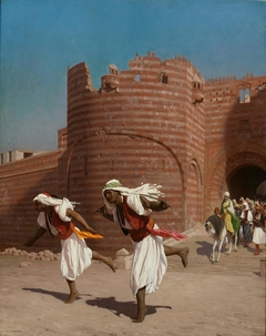 The runners of the Pasha by Jean-Léon Gérôme