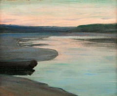 The Seconnet River after Sunset, Newport, Rhode Island by William Sergeant Kendall