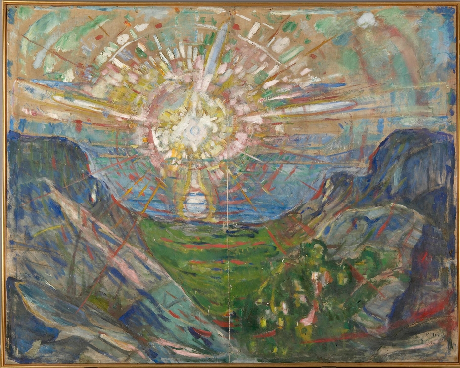 The Sun Edvard Munch Artwork On Useum