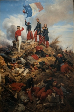 The Taking of the Malakoff Redoubt by Horace Vernet
