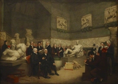 The Trustees in the Temporary Elgin Room, 1819 by Archibald Archer