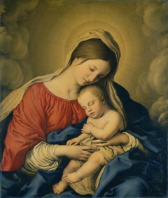 The Virgin and Child by Giovanni Battista Salvi da Sassoferrato