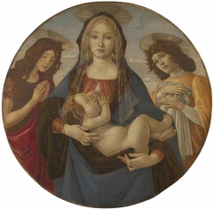 The Virgin and Child with Saint John and an Angel by the workshop of Sandro Botticelli