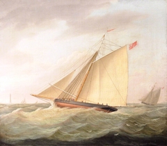The Yacht 'Pearl' by James Edward Rogers