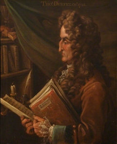 Thomas D'Urfey (Tom Durfey) (1653-1723) by Gerard Vandergucht