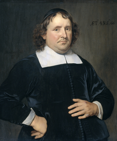 Thomas Pots (1618-1689). Minister at Vlissingen by Hendrick Berckman