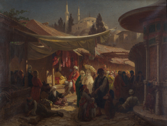 Türkischer Bazar by Alois Schönn