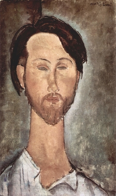 Portrait of Léopold Zborowski by Amedeo Modigliani