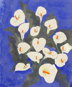 Untitled (Calla Lilies) by Ruth Asawa