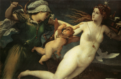 Triumph of Chastity by Lorenzo Lotto