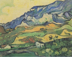 "Les Alpilles", mountain-landscape at Saint-Rémy