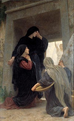 he Holy Women at the Tomb or The Three Marys at the Tomb by William-Adolphe Bouguereau