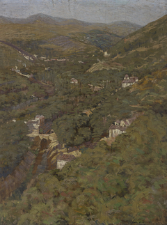 Valley of the Darro, Granada, Spain by John Franklin Stacey