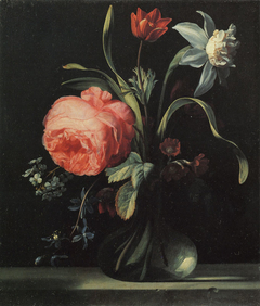 Vase of Flowers by Simon Pietersz Verelst