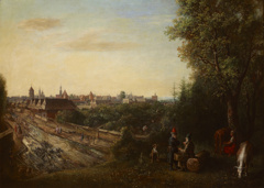 View of Krakow by Gottfried Libalt