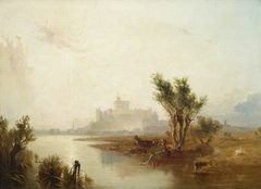 View of Windsor Castle from the River