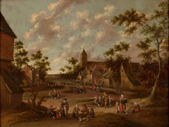 Village Festival by Joost Cornelisz Droochsloot