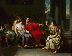 Virgil Reading the "Aeneid" to Augustus, Octavia, and Livia