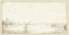 Weids gezicht op de Nijl by Johan Teyler