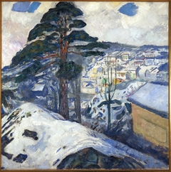 Winter in Kragerø by Edvard Munch