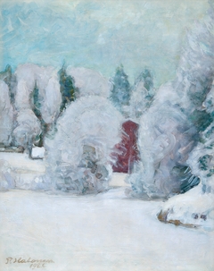 Winter motif by Pekka Halonen