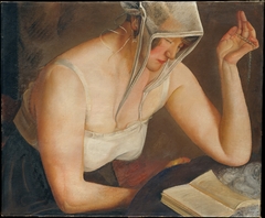 Woman Reading by Boris Grigoriev