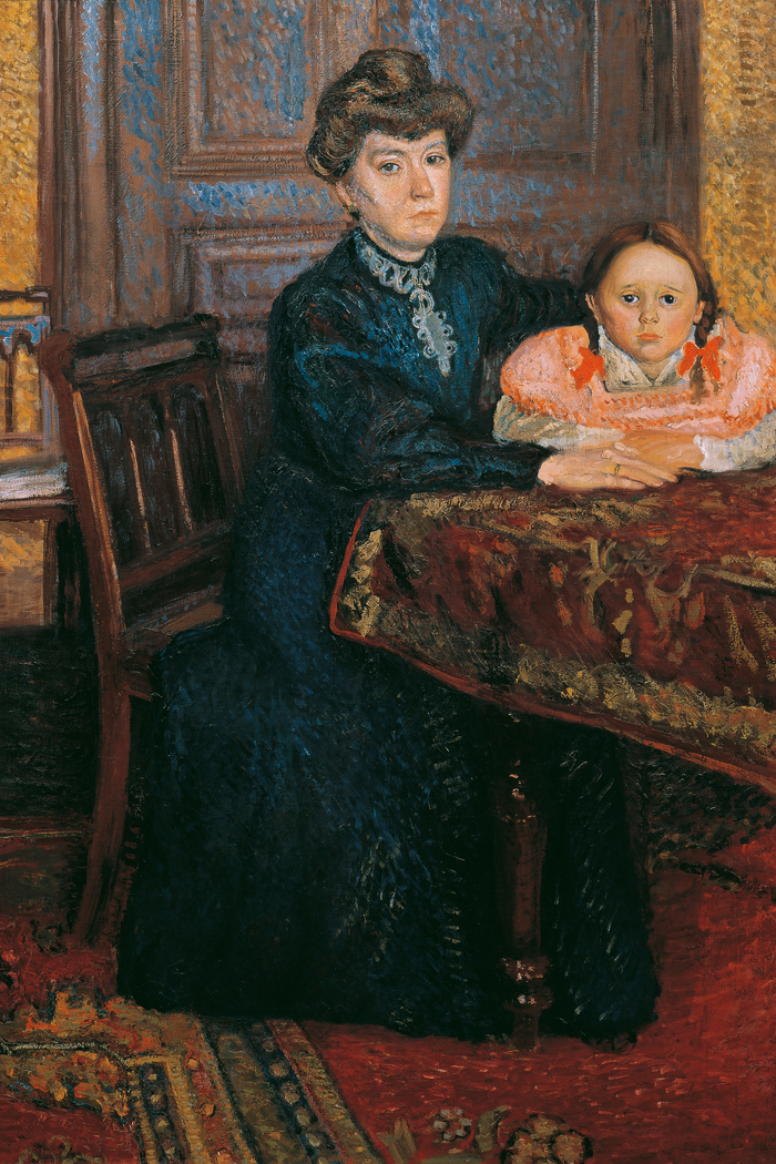 Woman with Child (Mathilde Schönberg with Daughter Gertrud)