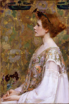 Woman with Red Hair by Albert Herter