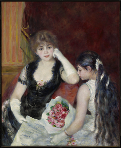 A Box at the Theater (At the Concert) by Auguste Renoir