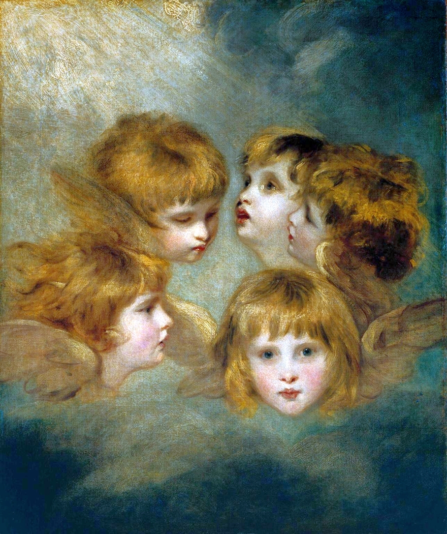 A Child’s Portrait in Different Views: ‘Angel’s Heads’
