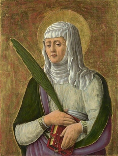 A Female Saint by Giorgio Schiavone
