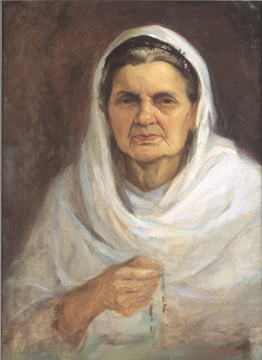 A Portrait of the Artist's Mother, Anisa Smaïsmeh Farroukh