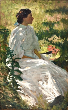 A Study in White by Charles Webster Hawthorne