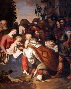 Adoration of the Magi by Artus Wolffort