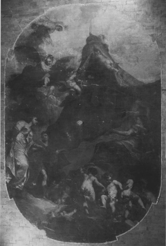 Allegorie auf das Beilager des Kurfürsten Johann Wilhelm by Antonio Bellucci