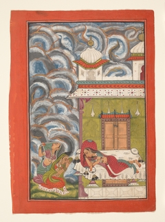 Andhrayaki Ragini: Folio from a ragamala series (Garland of Musical Modes) by Anonymous