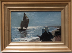 Artists on Skagen South Beach by Peder Severin Krøyer