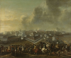 Assault on the Town of Coevorden, 30 December 1672 by Pieter Wouwerman