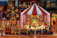 At the Circus - Illustration from "Can You See What I See? Toyland Express"
