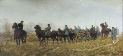Battery of Light Artillery en Route by William B. T. Trego