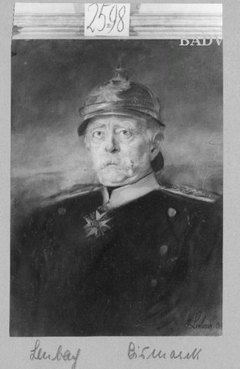 Bismarck in Kürassieruniform by Franz von Lenbach