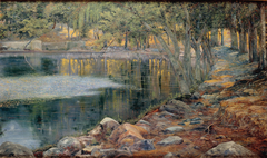 Burgeoning Springs in Autumn by Joaquín Clausell