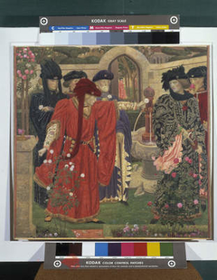 Choosing The Red and White Roses in the Temple Garden by Henry Payne