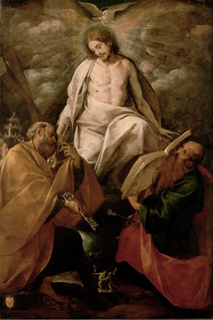 Christ appears to the apostles Peter and Paul by Giovanni Battista Crespi