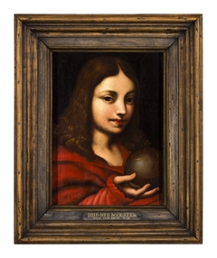 Christus als knaap met rijksappel by anonymous painter