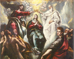 Coronation of the Virgin by El Greco